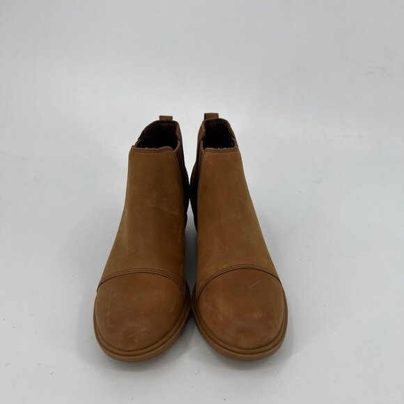 Sorel Brown Suede Ankle Boots | Size 8 Classic Booties - Picture 4 of 6